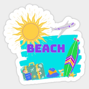 Beach Sticker